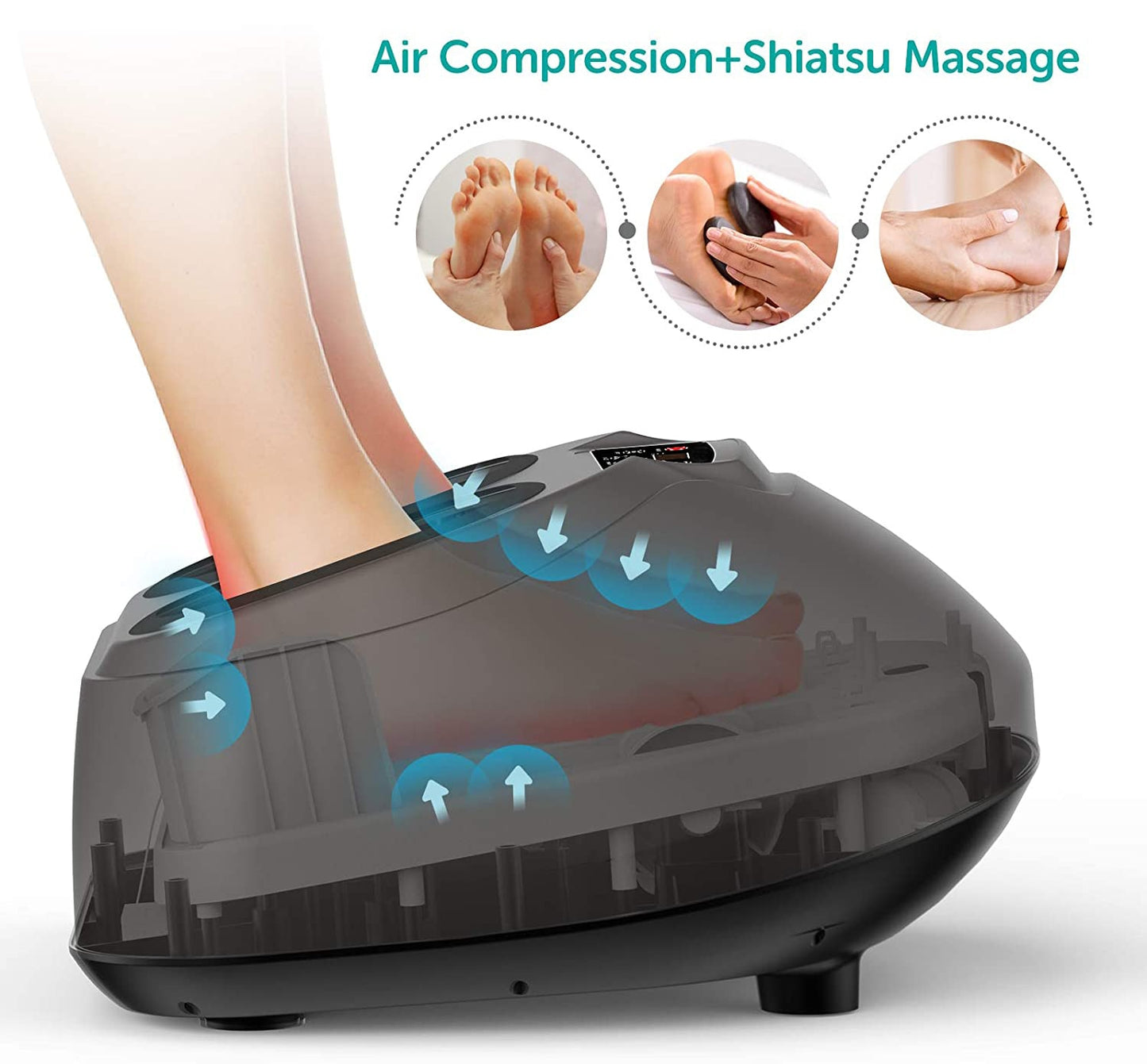 Foot Massage Machine With Rolling Massager