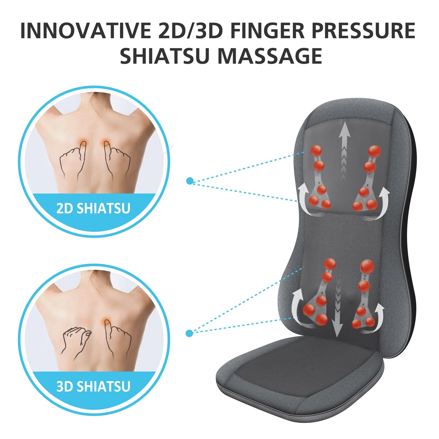 Full Back Massager with Heat