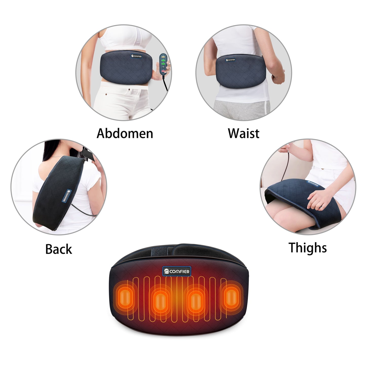 Vibration Massage Heating Pad